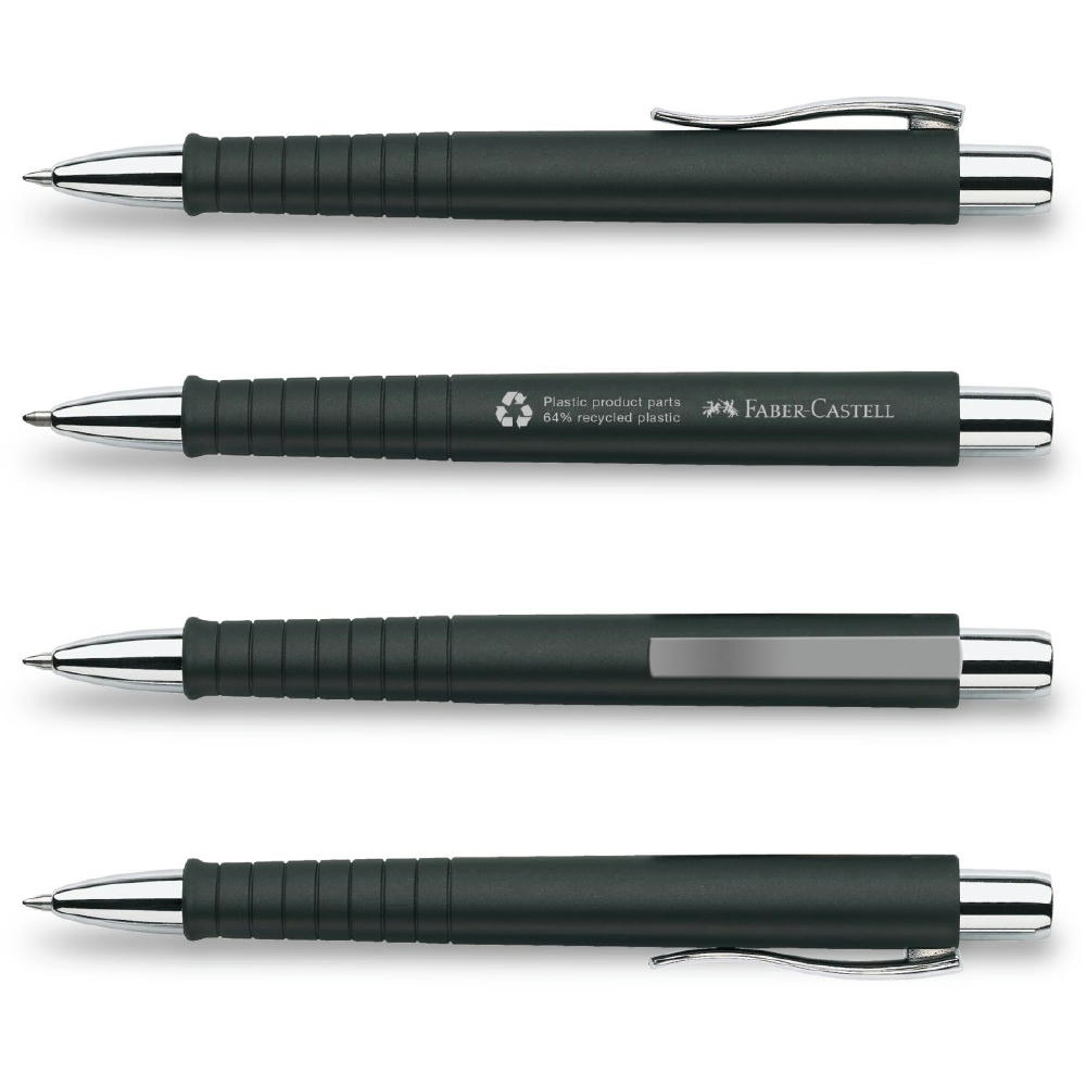 FABER-CASTELL Kugelschreiber "Poly Ball XB" schwarz