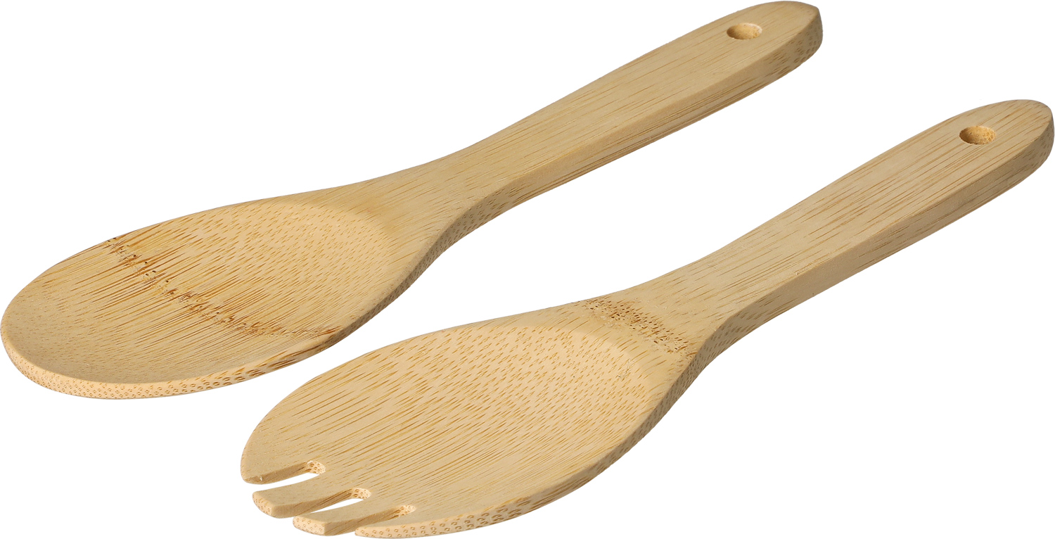 Bambus-Salatbesteck "Yanoda"