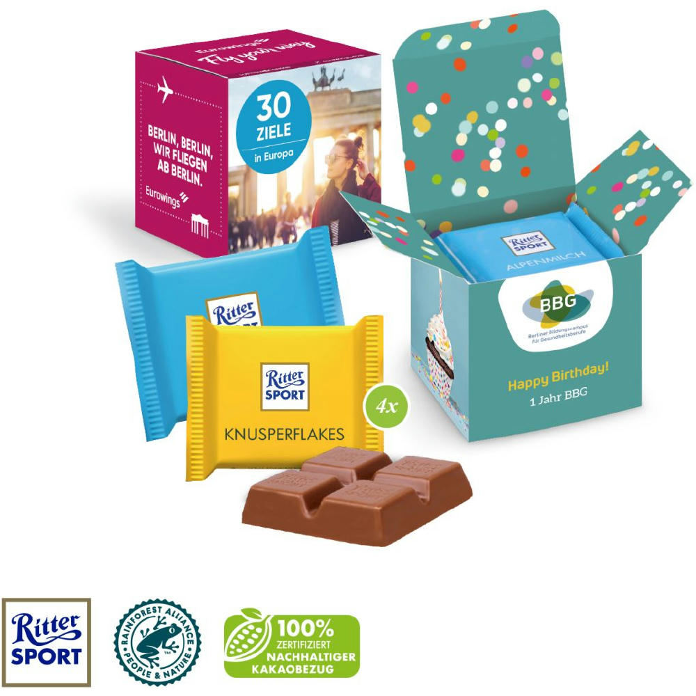 Ritter SPORT "Mini", 4er