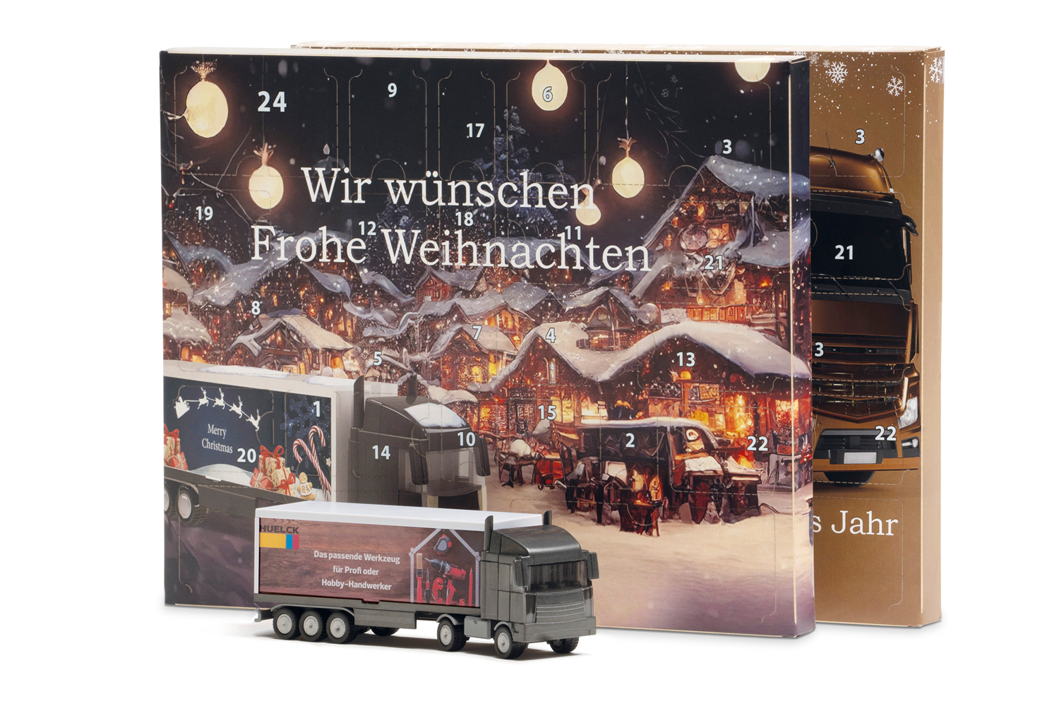 Adventskalender Bausatz "Sattelschlepper"