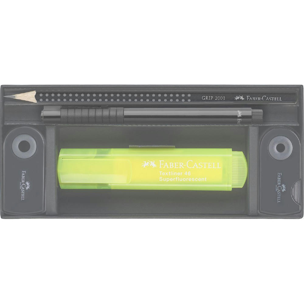 FABER-CASTELL Office Set Schwarz