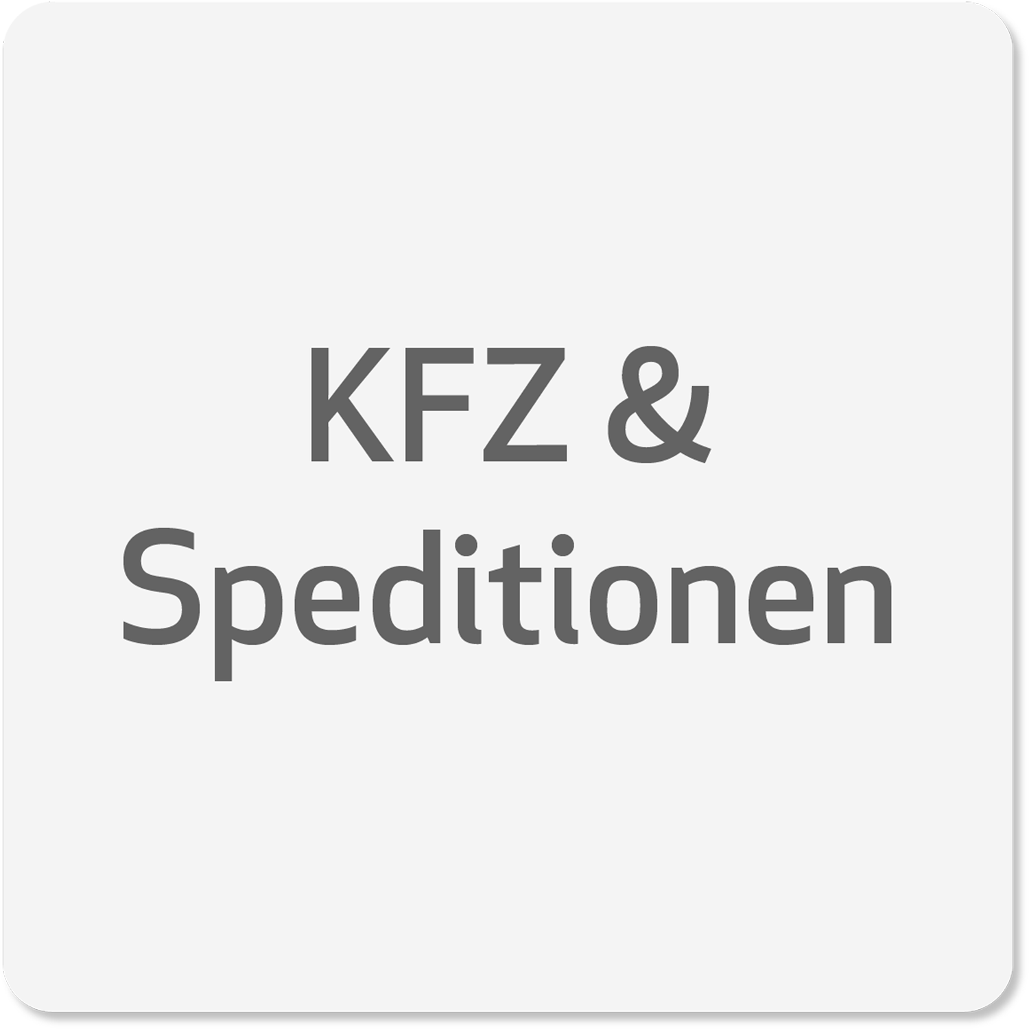 KFZ & Speditionen