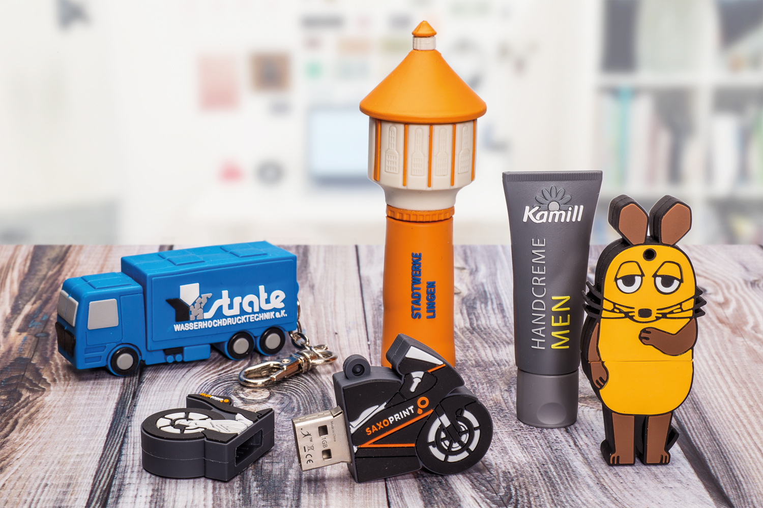 Sonderfomen USB & Powerbanks