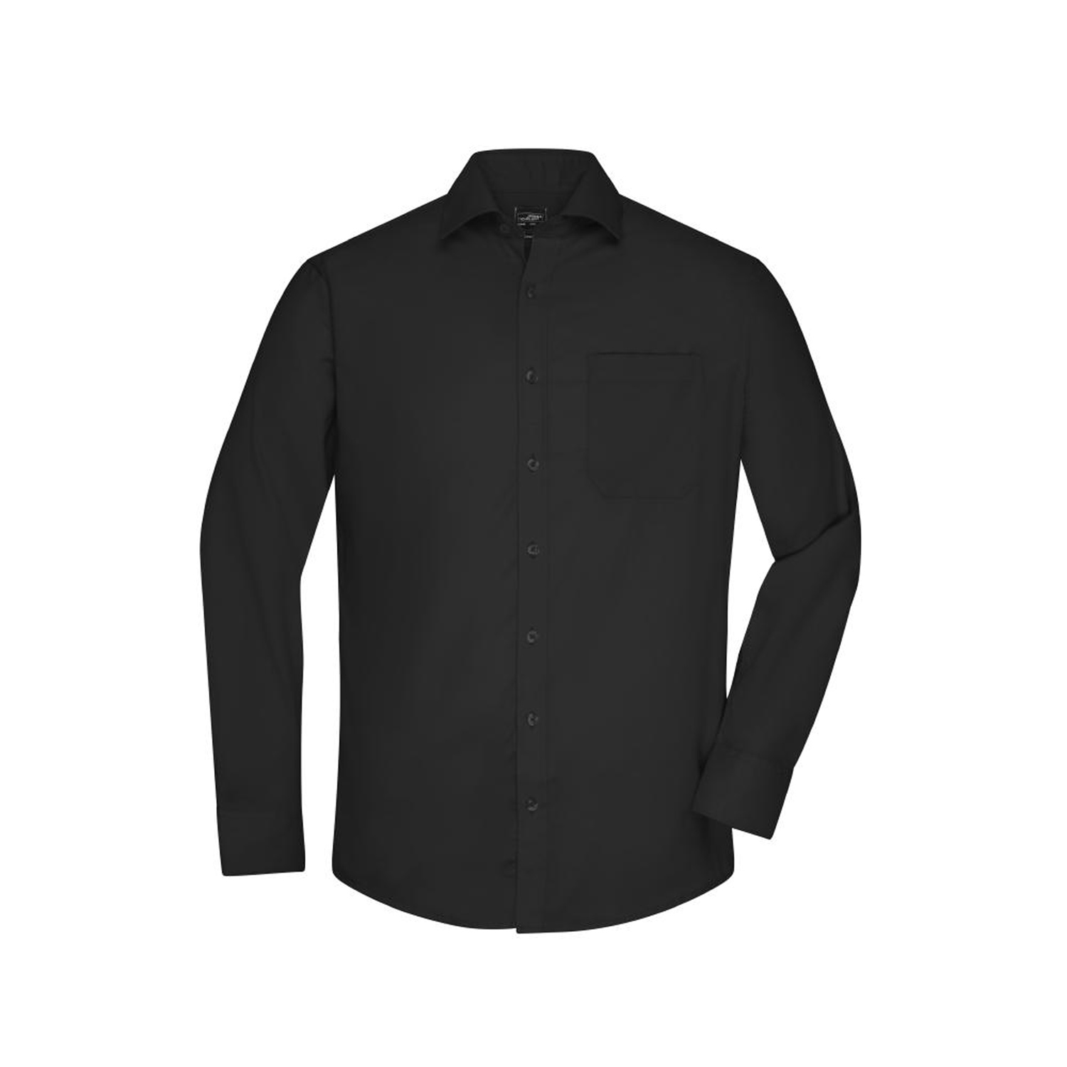Men's Shirt Longsleeve Micro-Twill-Klassisches Shirt in pflegeleichter Baumwollqualität