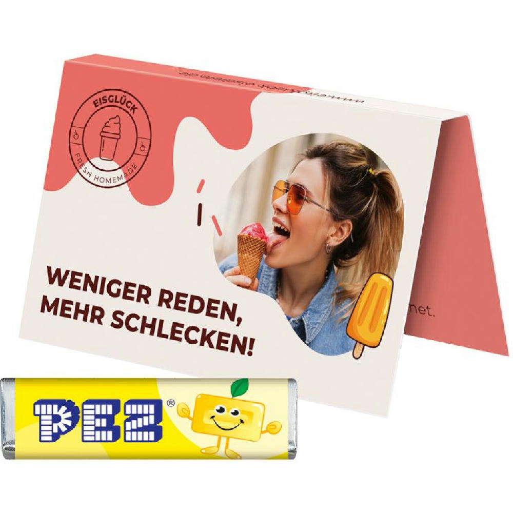 Werbekarte Visitenkartenformat