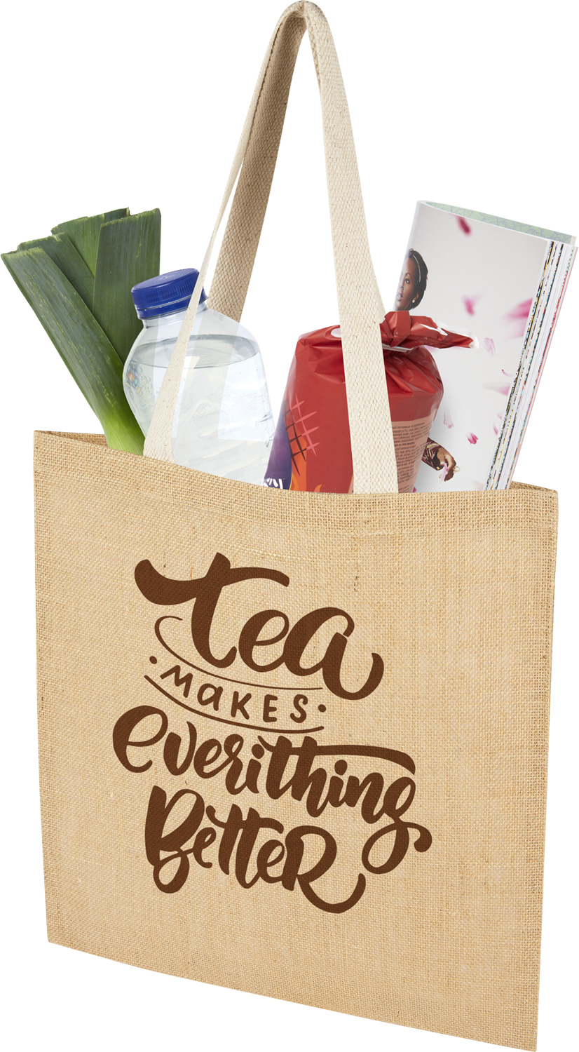 Jute Tragetasche 7 L