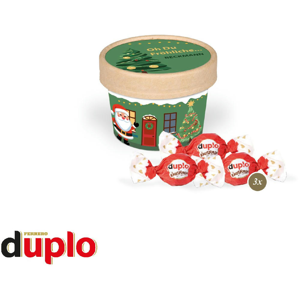 Christmas Paperbox mit duplo Knusperlen