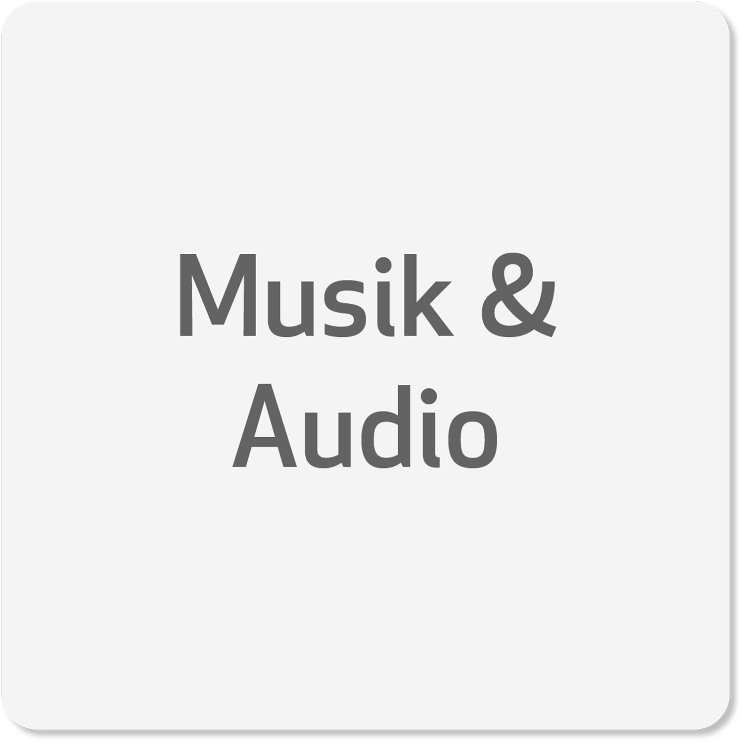 Musik & Audio