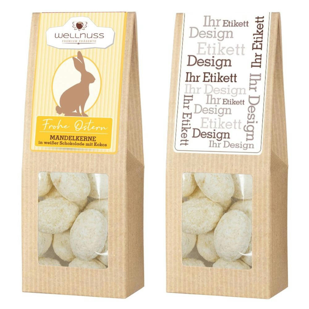 Oster Edition - Mandelkerne mit Kokosflocken in weißer Schokolade